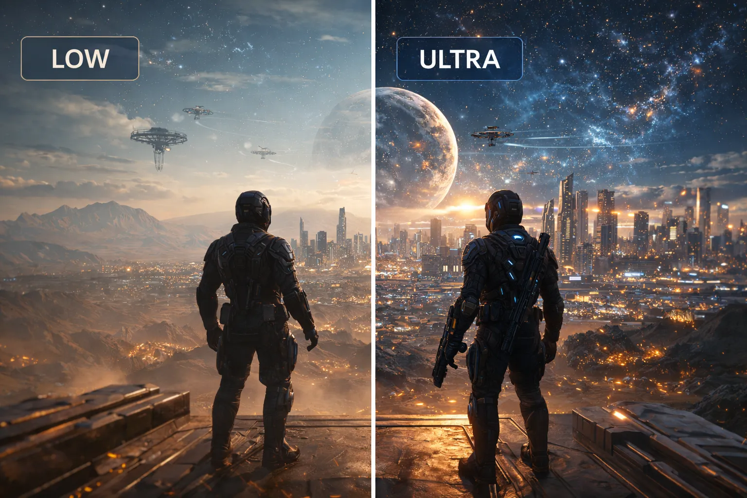 Star Citizen settings and performance optimization illustration